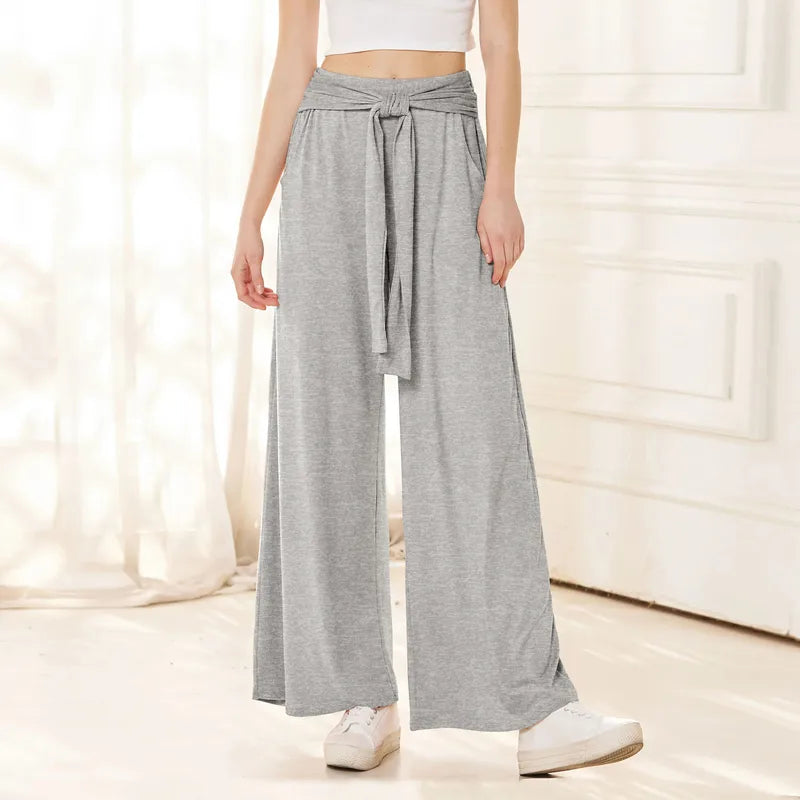 🧘👖 Women’s Draped Wide-Leg Yoga Pants 👖🧘
