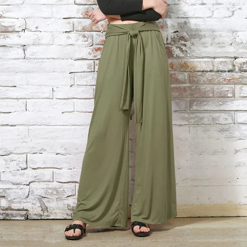 🧘👖 Women’s Draped Wide-Leg Yoga Pants 👖🧘