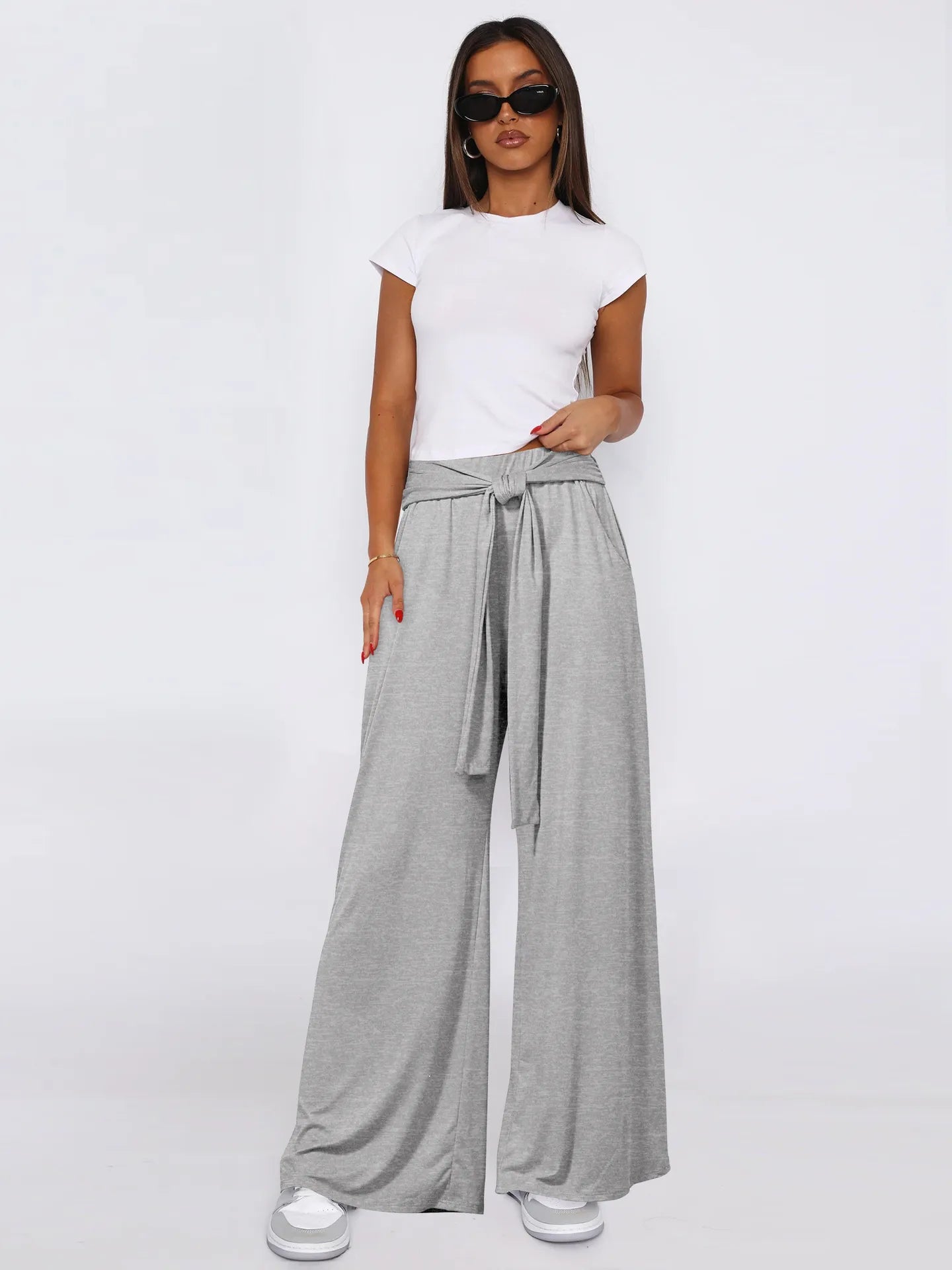 🧘👖 Women’s Draped Wide-Leg Yoga Pants 👖🧘