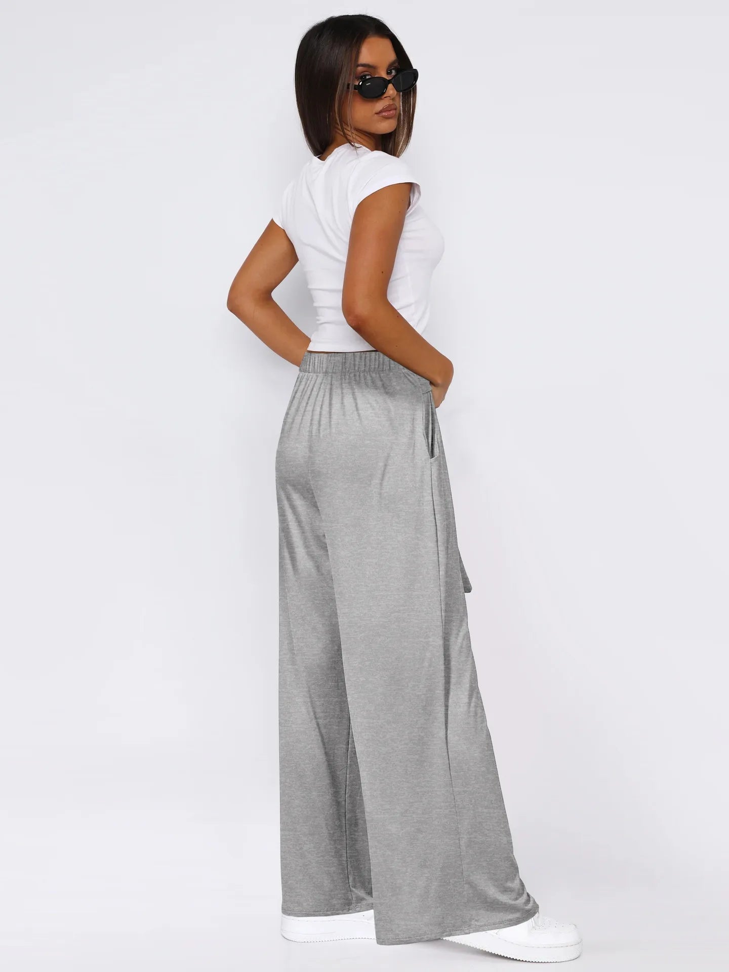 🧘👖 Women’s Draped Wide-Leg Yoga Pants 👖🧘