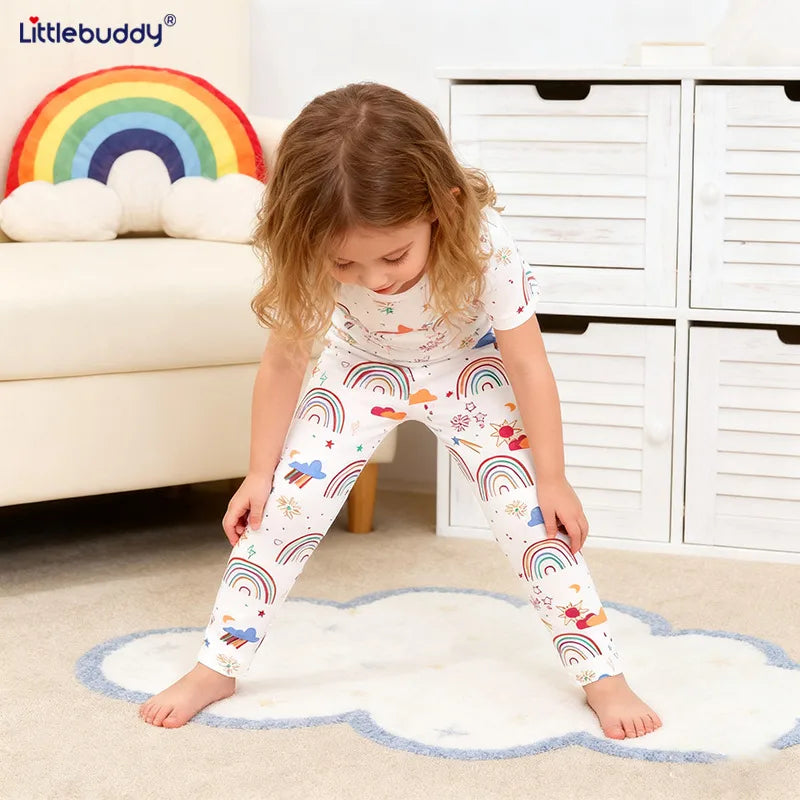 🌈 Girls’ Rainbow Leggings 🌈