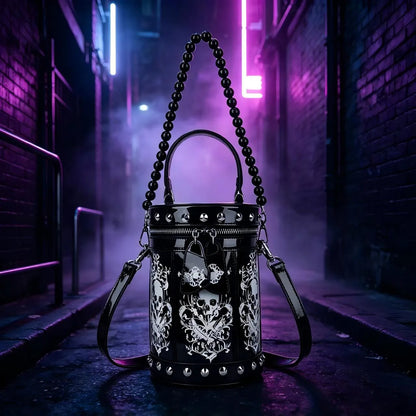 💀 Skeleton Pleather Handbag 💀