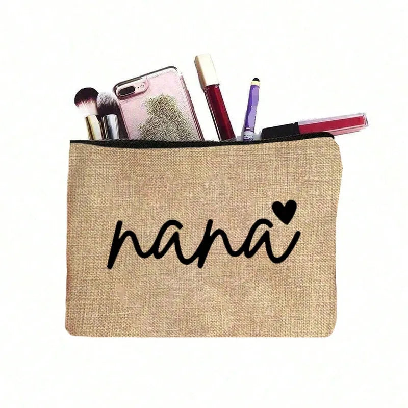 👜 “Nana” Square Linen Bag & Purse Set 👜