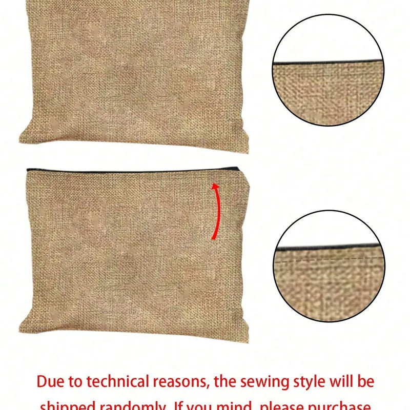 👜 “Nana” Square Linen Bag & Purse Set 👜