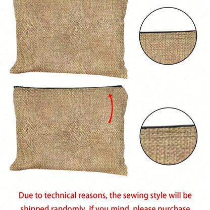 👜 “Nana” Square Linen Bag & Purse Set 👜