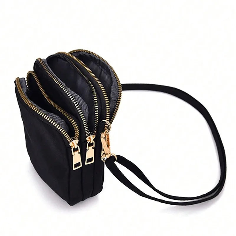 🦋✨ Square Multi-Pocket Single Shoulder Phone Bag ✨🦋