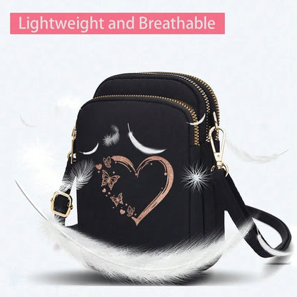 🦋✨ Square Multi-Pocket Single Shoulder Phone Bag ✨🦋