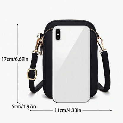 🦋✨ Square Multi-Pocket Single Shoulder Phone Bag ✨🦋
