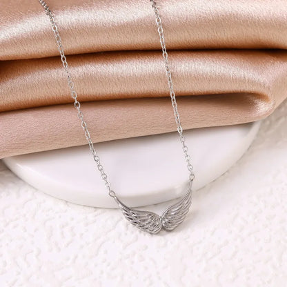 😇 Stainless Steel Angel Wings Necklaces 😇