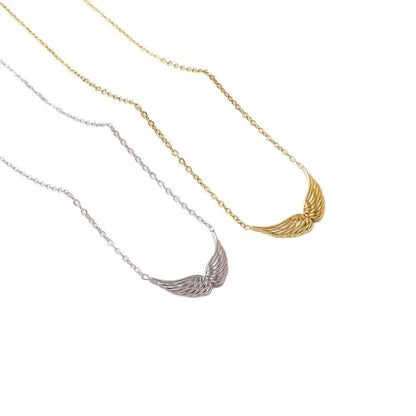 😇 Stainless Steel Angel Wings Necklaces 😇