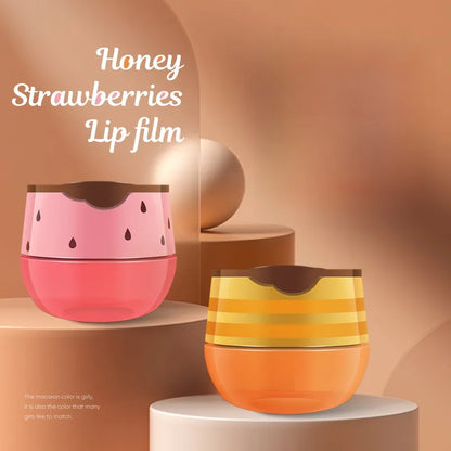 🍯🍓 Honey & Strawberry Lip Masks 🍓🍯
