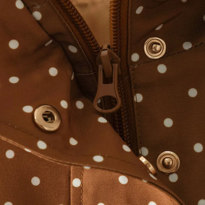Brown Polka Dot Jacket