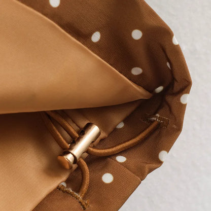 Brown Polka Dot Jacket