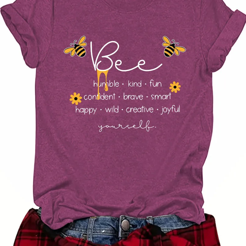 🐝 Bee Yourself T-Shirt (Multiple Colour Choices!) 🐝