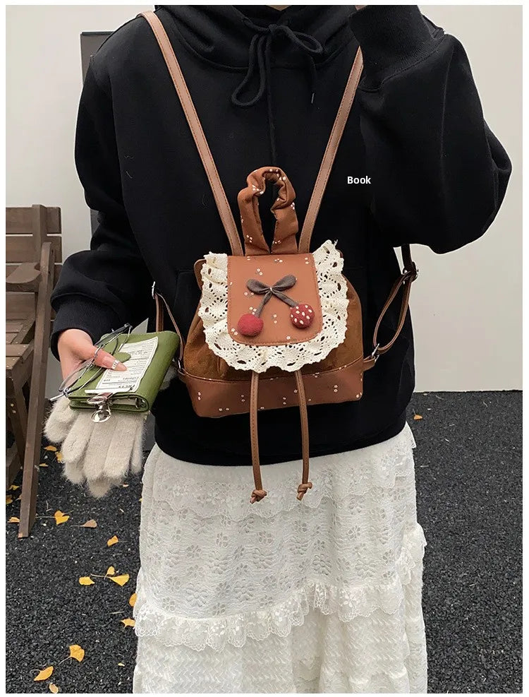 🎒🍒 Cherry Mini Backpack 🍒🎒