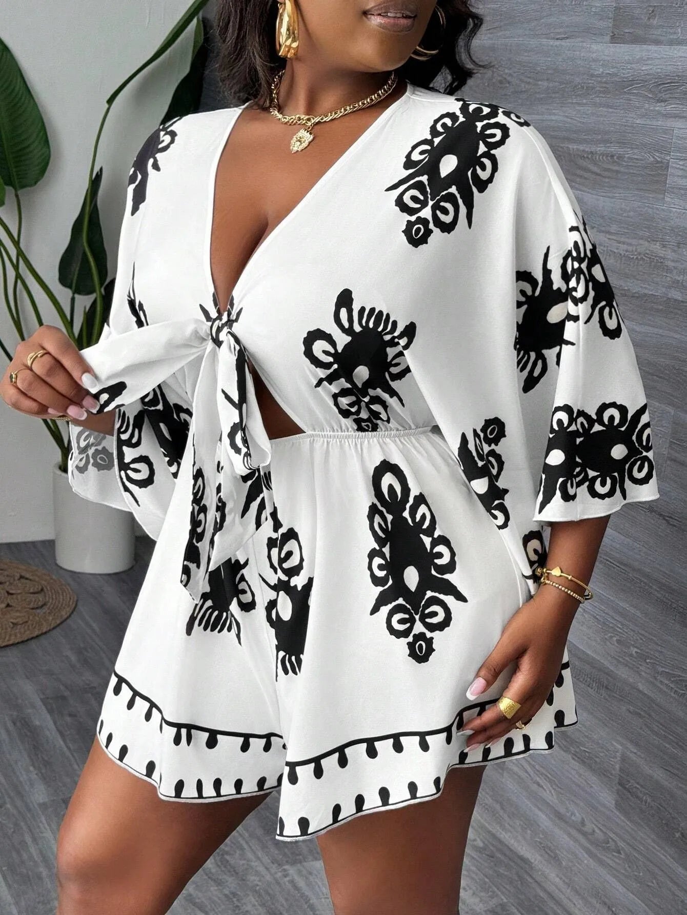 🖤 Style Printed Jumpsuit 🖤