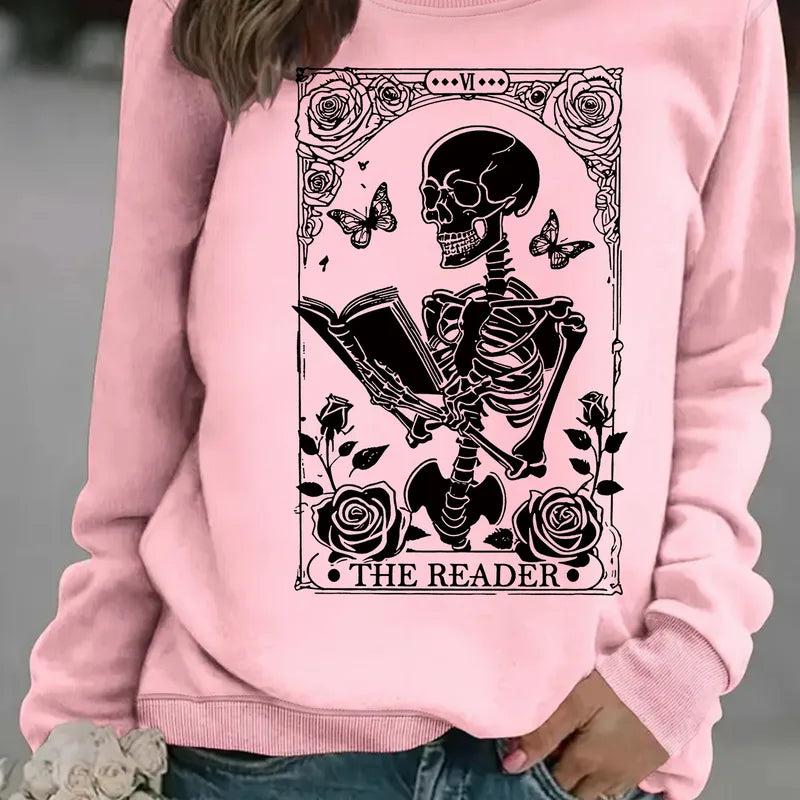 💀 “The Reader” Tarot Card Style Jumper (8 Colour Choices!) 💀