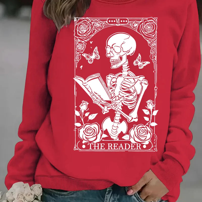 💀 “The Reader” Tarot Card Style Jumper (8 Colour Choices!) 💀