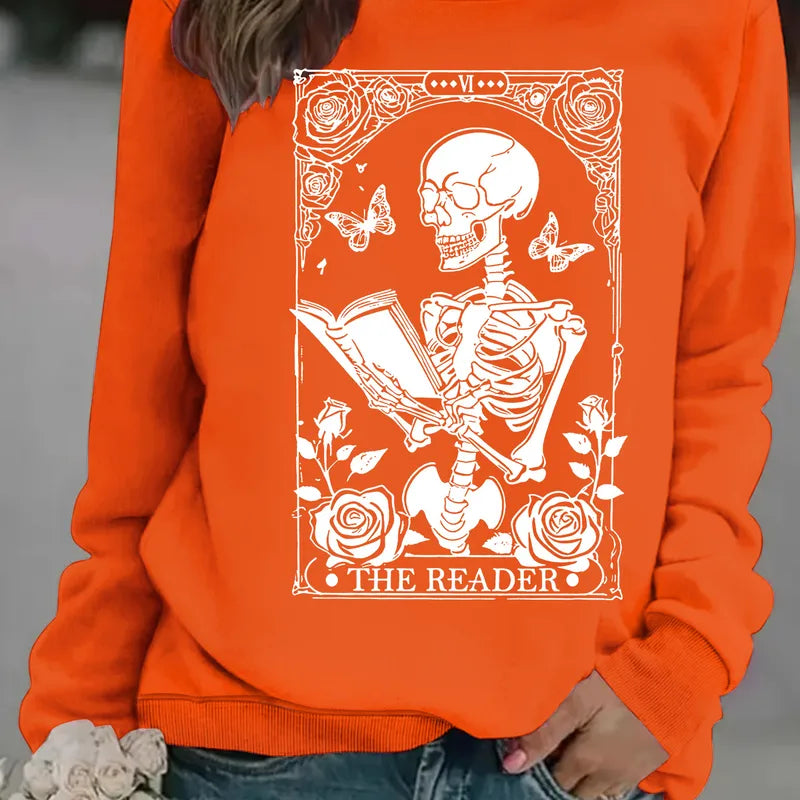 💀 “The Reader” Tarot Card Style Jumper (8 Colour Choices!) 💀