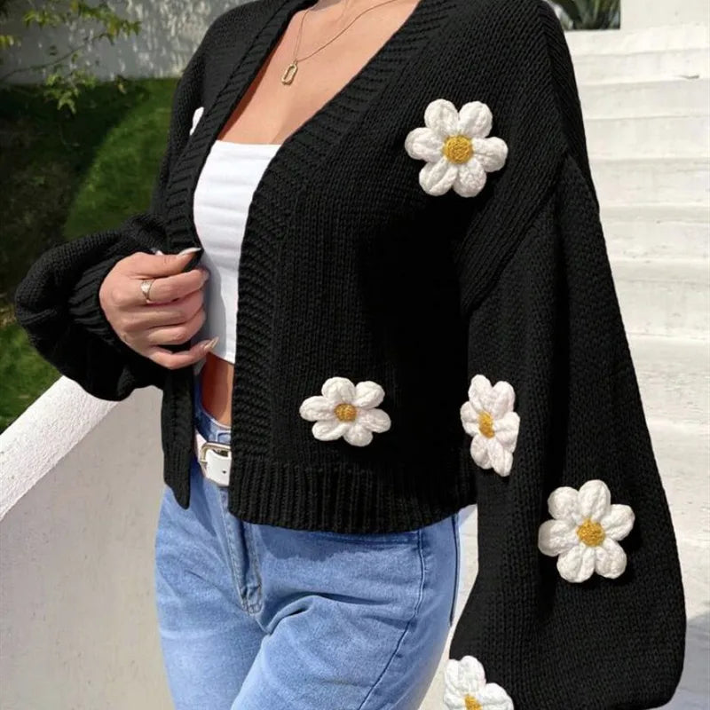 🌼 3D Flower Cardigans 🌼