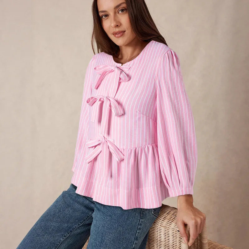 🎀 Pink Bow Top 🎀