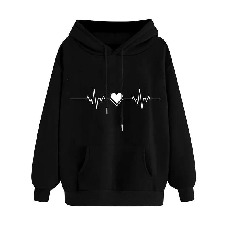💓 Heartbeat Hoodies (Multiple Colours Available!) 💓