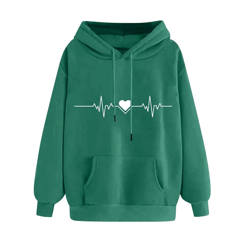 💓 Heartbeat Hoodies (Multiple Colours Available!) 💓