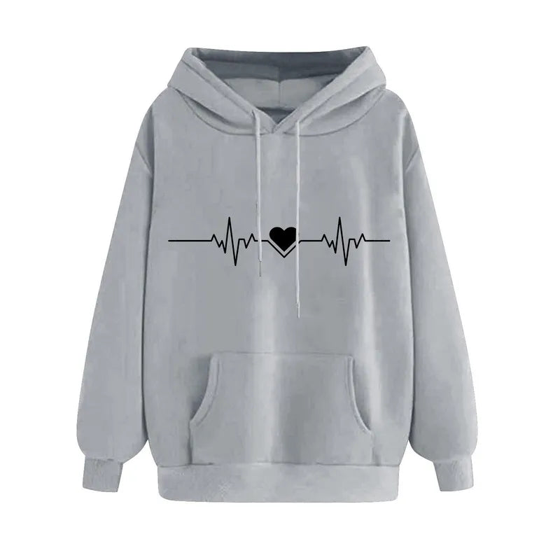 💓 Heartbeat Hoodies (Multiple Colours Available!) 💓