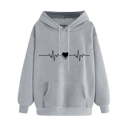 💓 Heartbeat Hoodies (Multiple Colours Available!) 💓