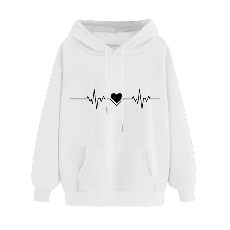 💓 Heartbeat Hoodies (Multiple Colours Available!) 💓