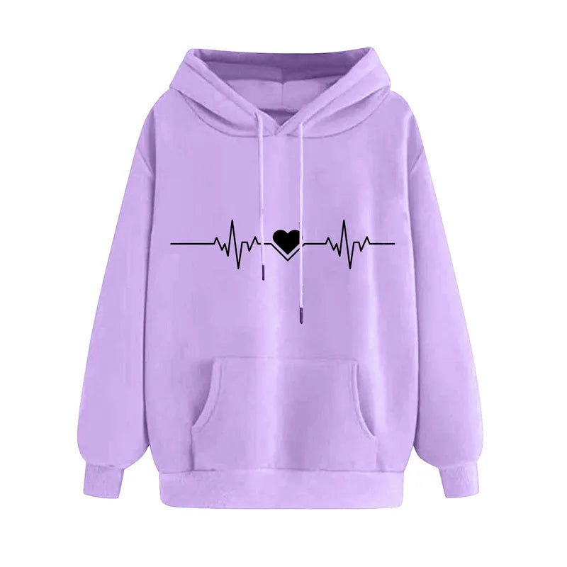 💓 Heartbeat Hoodies (Multiple Colours Available!) 💓
