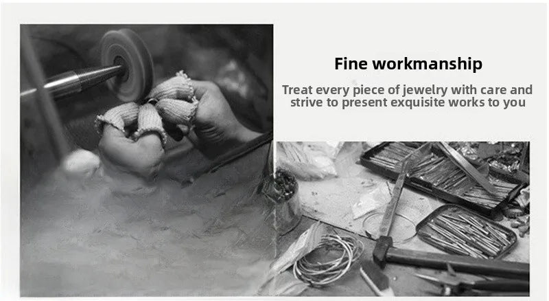 💎 Titanium Steel Diamond-Inlay Rings 💎