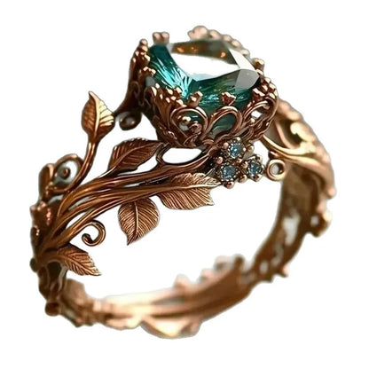 🌿 Trendy Vine Leaf Ring 🌿