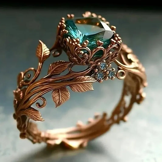 🌿 Trendy Vine Leaf Ring 🌿