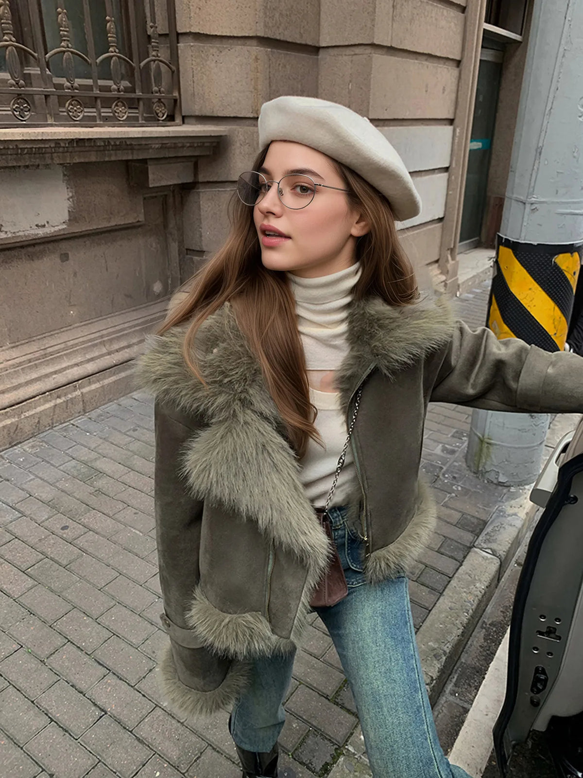 Fur Jackets (2 Colour Choices!)