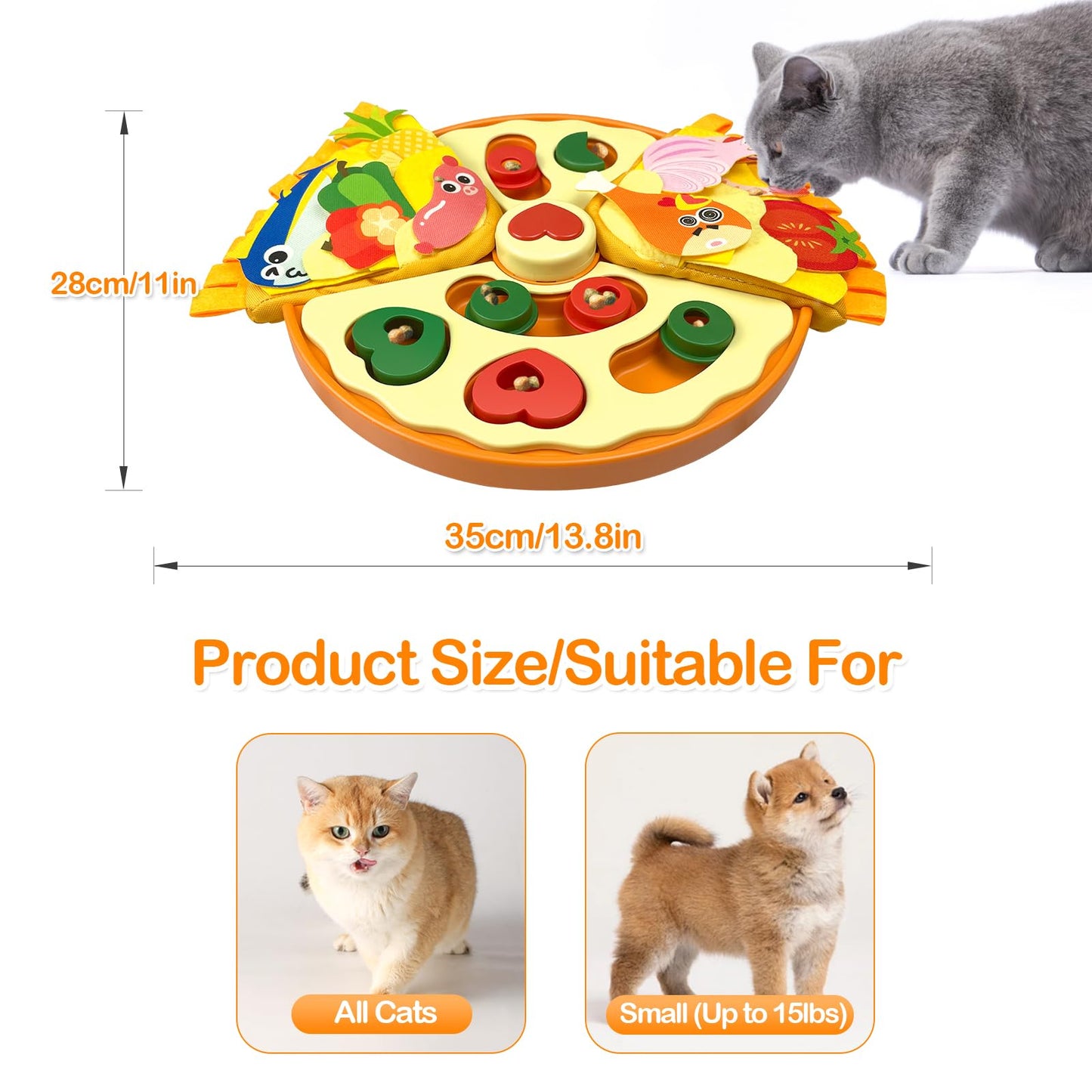 Interactive Cat & Dog Enrichment Toy