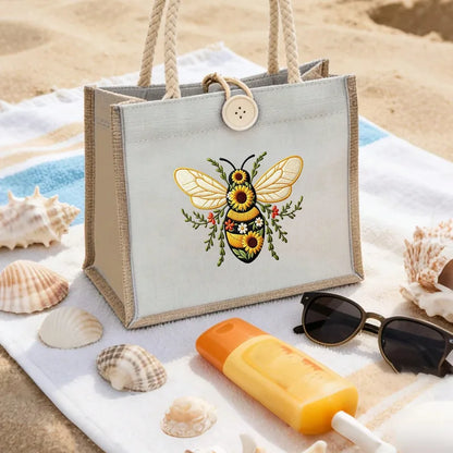🐝 Embroidered Bee Handbags 🐝