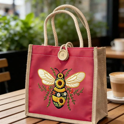 🐝 Embroidered Bee Handbags 🐝