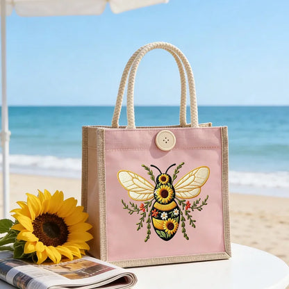 🐝 Embroidered Bee Handbags 🐝
