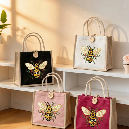 🐝 Embroidered Bee Handbags 🐝