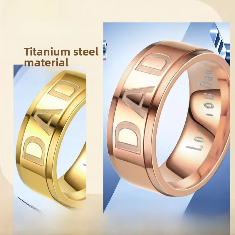 🤍 Engraved Dad Rings 🤍