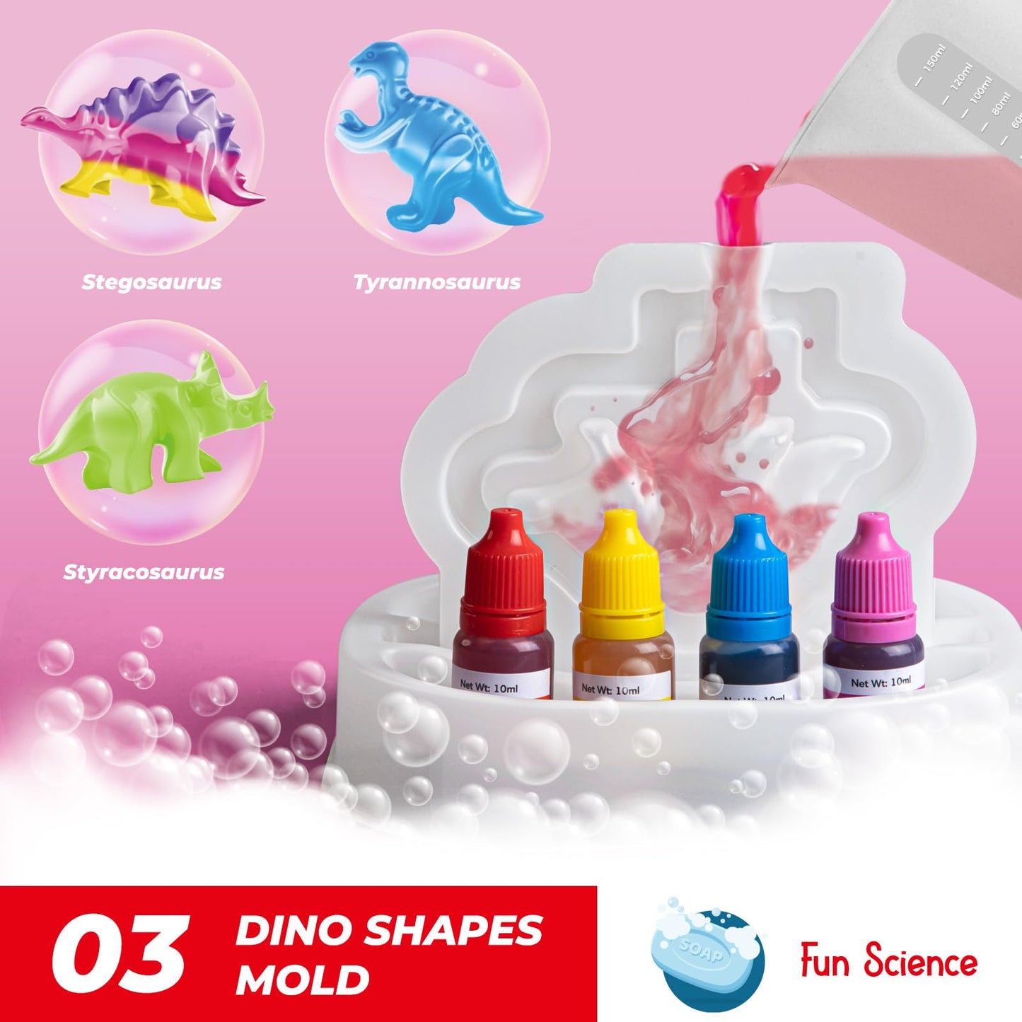 🦕 Dino Soap Making Kit for Kids 🦕