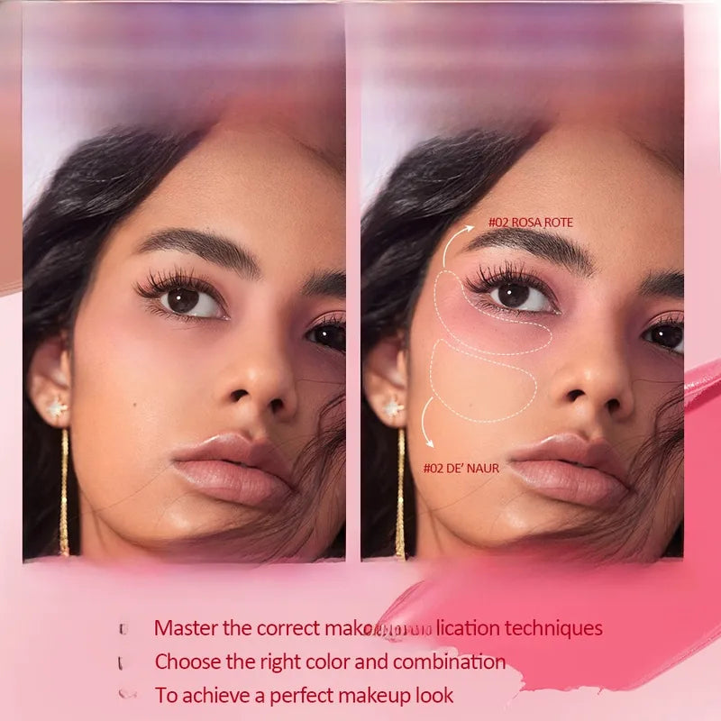 🍪 Velvet Highlight Contour Blush Concealer Palette 🍪