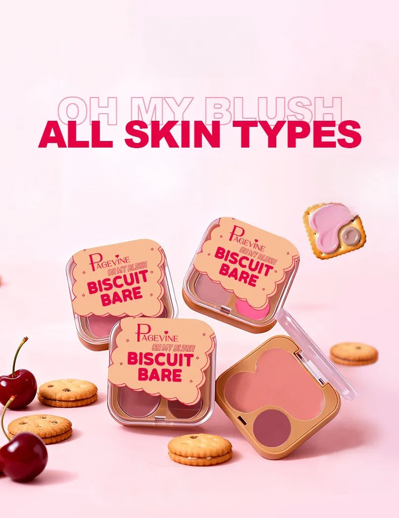 🍪 Velvet Highlight Contour Blush Concealer Palette 🍪