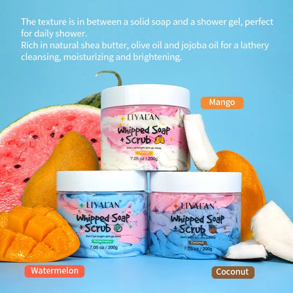 🍉🥥🥭 Whipped Soap 🥭🥥🍉