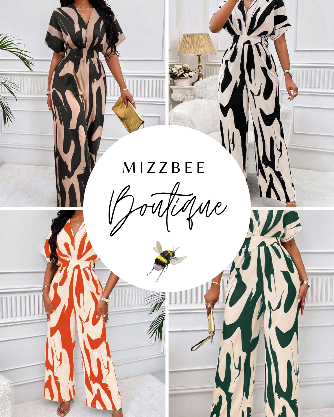 ✨💃 Chic & Comfy Jumpsuit Outfit – 4 Colour Choices! 💃✨