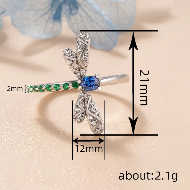 ✨ Dragonfly Diamante Ring ✨