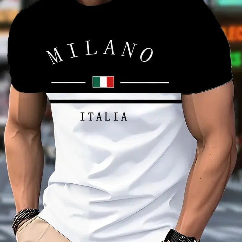 Milano Black Men’s T-Shirt