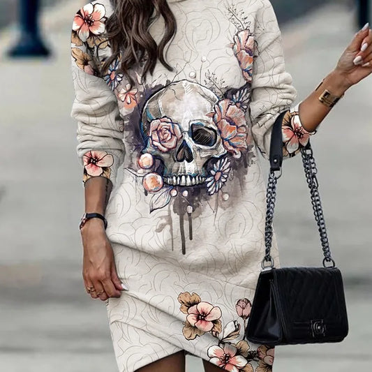 Skull Jumper Dress