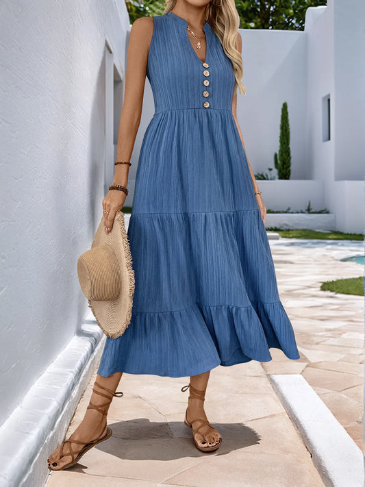 Ladies Blue Summer Dress
